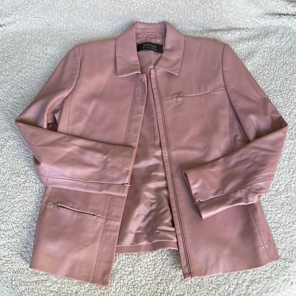 Dana Bachman 100% Leather jacket